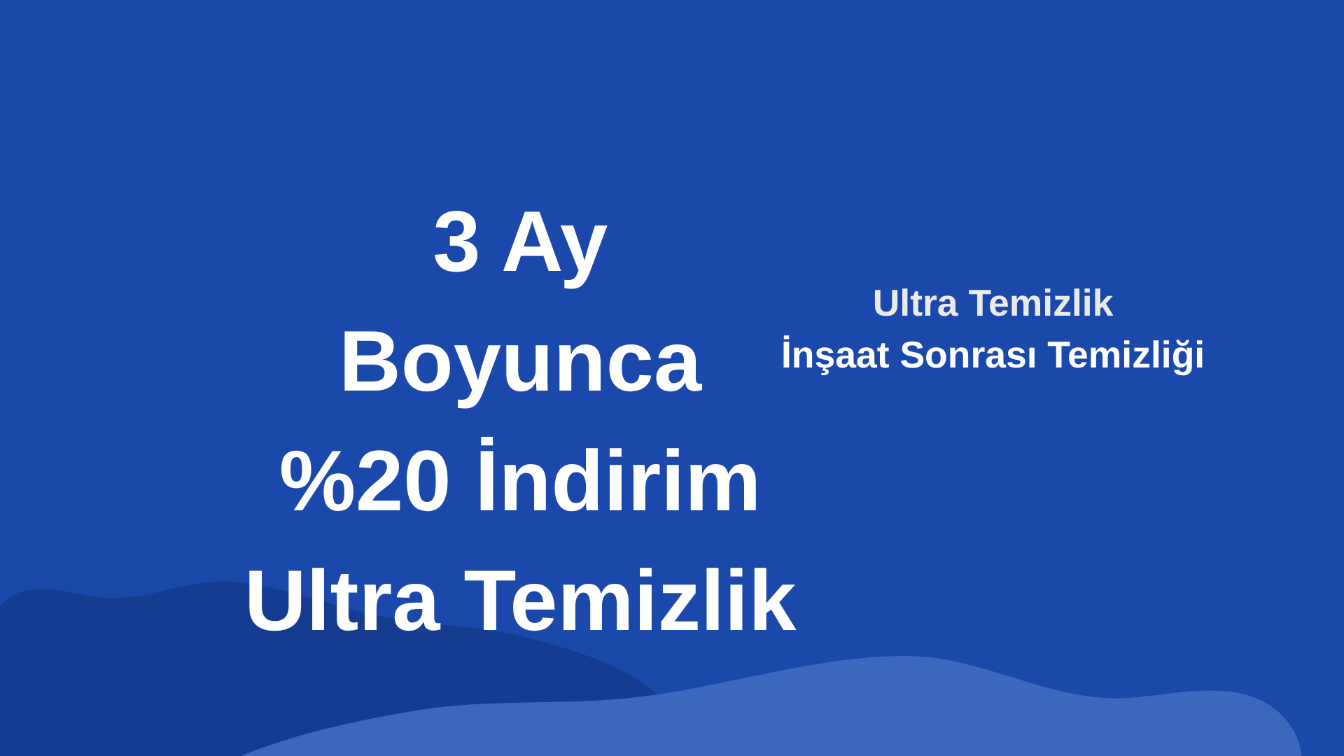 tadilat sonrası temizlik